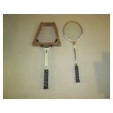 Vintage badminton racquets... Vintage badminton racquets...