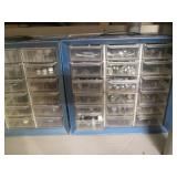 Plastic shelf with hardware organiz... Plastic shelf with hardware organiz...