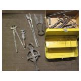 Vintage toolbox with tools... Vintage toolbox with tools...