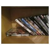 Oak cabinet filled with DVDs measur... Oak cabinet filled with DVDs measur...