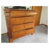Cedar 5 drawer highboy dresser. Ver... Cedar 5 drawer highboy dresser. Ver...