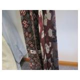 6 silk ties and tie hanger... 6 silk ties and tie hanger...