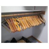 48 Retail wooden hangers.... 48 Retail wooden hangers....