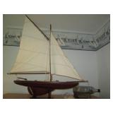 A gorgeous large scale model sailbo... A gorgeous large scale model sailbo...