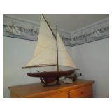 A gorgeous large scale model sailbo... A gorgeous large scale model sailbo...