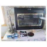 Contents on the fireplace surround.... Contents on the fireplace surround....