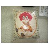 Vintage hand made pillow, kitchen s... Vintage hand made pillow, kitchen s...