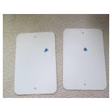 Lot of 2 no parking fire lane signs... Lot of 2 no parking fire lane signs...
