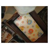 Vintage wood hand crafted baby crad... Vintage wood hand crafted baby crad...