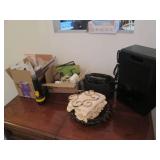 Assortment of electronics and decor... Assortment of electronics and decor...