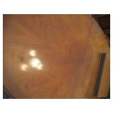 Ornate table with a cover pad, incl... Ornate table with a cover pad, incl...