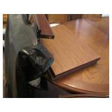 Ornate table with a cover pad, incl... Ornate table with a cover pad, incl...