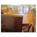 Ornate table with a cover pad, incl... Ornate table with a cover pad, incl...