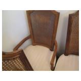 8 Wickerback chairs nice clean cush... 8 Wickerback chairs nice clean cush...