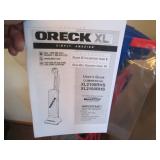 Oreck commercial vacuum with manual... Oreck commercial vacuum with manual...