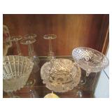 Contents of china cabinet, includes... Contents of china cabinet, includes...