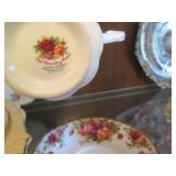 Contents of china cabinet, includes... Contents of china cabinet, includes...