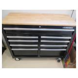46in Husky 10-drawer Rolling tool b... 46in Husky 10-drawer Rolling tool b...