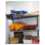 Content on Metal shelf including mi... Content on Metal shelf including mi...