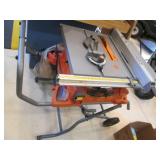 Ridgid Portable table saw with TS-U... Ridgid Portable table saw with TS-U...