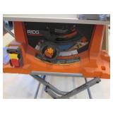 Ridgid Portable table saw with TS-U... Ridgid Portable table saw with TS-U...