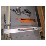 Ridgid Portable table saw with TS-U... Ridgid Portable table saw with TS-U...
