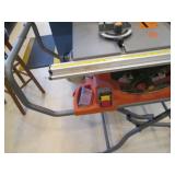 Ridgid Portable table saw with TS-U... Ridgid Portable table saw with TS-U...