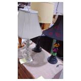 5-Assorted Table Lamps and Shade Frames 5-Assorted Table Lamps and Shade Frames