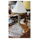 5-Assorted Table Lamps and Shade Frames 5-Assorted Table Lamps and Shade Frames
