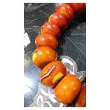 African Copol Bead Strand, 49 Breads, Approx. 6 African Copol Bead Strand, 49 Breads, Approx. 6