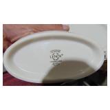 Lenox Langdon Gate China Set. 12 Dinner Plates, 10 C/S, 13 Salad Plates, 11 Bread and Butter Plates, 2 Oval Veg, Gravy, S&P and 2 Sized Platters Lenox Langdon Gate China Set. 12 Dinner Plates, 10 C/S, 13 Salad Plates, 11 Bread and Butter Plates, 2 Oval Veg, Gravy, S&P and 2 Sized Platters