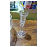 Waterford Crystal Bowl and Candlesticks Waterford Crystal Bowl and Candlesticks
