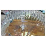 Waterford Crystal Bowl and Candlesticks Waterford Crystal Bowl and Candlesticks