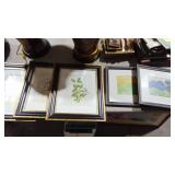 Set of 3 Botanical Prints and 2 Other Prints Set of 3 Botanical Prints and 2 Other Prints