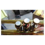 Indiana Brass Trumpet with Case, Mother of Pearl Buttons Serial # 76982 Indiana Brass Trumpet with Case, Mother of Pearl Buttons Serial # 76982