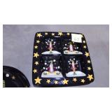 3 Pcs of Christmas Pottery, Pitcher, Bowl and Chip Plate 3 Pcs of Christmas Pottery, Pitcher, Bowl and Chip Plate