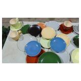 Assorted MCM Dish Set. Small, Medium Plates and C&S Assorted MCM Dish Set. Small, Medium Plates and C&S