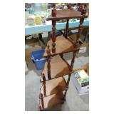 Vintage Walnut Corner Shelf (51" x 17") Vintage Walnut Corner Shelf (51" x 17")