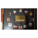 XV Olympic Winter Games 1988 Calgary Pin Set with Paperwork XV Olympic Winter Games 1988 Calgary Pin Set with Paperwork