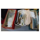 1- Box of Unused Stamps and 2-Boxes of Used Stamps 1- Box of Unused Stamps and 2-Boxes of Used Stamps