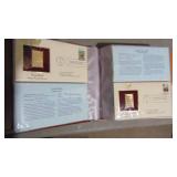 1 Book of Golden Replica of US Stamps, Approx 42 1 Book of Golden Replica of US Stamps, Approx 42