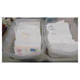 2- Containers of First Day Issue Stamp Envelopes 2- Containers of First Day Issue Stamp Envelopes