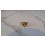 Black Hills Gold Ring, Size 6.25-6.5, Marked 10 &12K Black Hills Gold Ring, Size 6.25-6.5, Marked 10 &12K