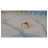 Black Hills Gold Ring, Size 6.25-6.5, Marked 10 &12K Black Hills Gold Ring, Size 6.25-6.5, Marked 10 &12K