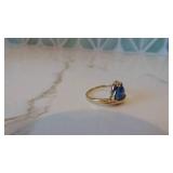 Gold Ring, Size 8.5-8.75 Gold Ring, Size 8.5-8.75