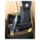 4IN FOLD UP KNIVES WITH CASES 4IN FOLD UP KNIVES WITH CASES