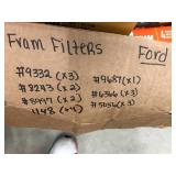 ASSORTED FRAM AIR FILTERS-FORD ASSORTED FRAM AIR FILTERS-FORD