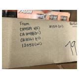 ASSORTED FRAM AIR FILTERS ASSORTED FRAM AIR FILTERS