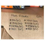 ASSORTED FRAM AIR FILTER-GM ASSORTED FRAM AIR FILTER-GM