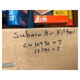 ASSORTED FRAM AIR FILTERS - SUBARU ASSORTED FRAM AIR FILTERS - SUBARU